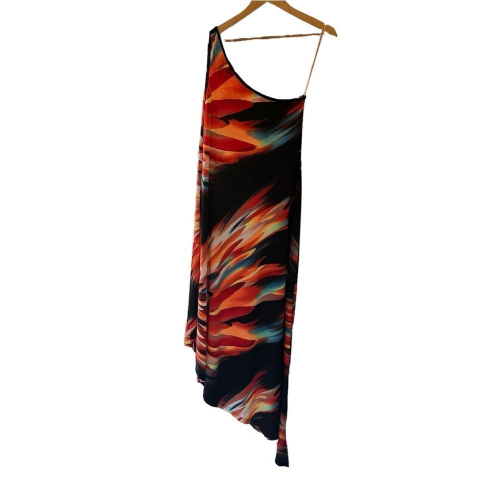 ELEGANZARELLA One-Shoulder Maxi Dress, NWOT